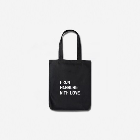 HOME IS HAMBURG Tote- Black