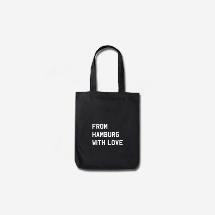 HOME IS HAMBURG Tote- Black